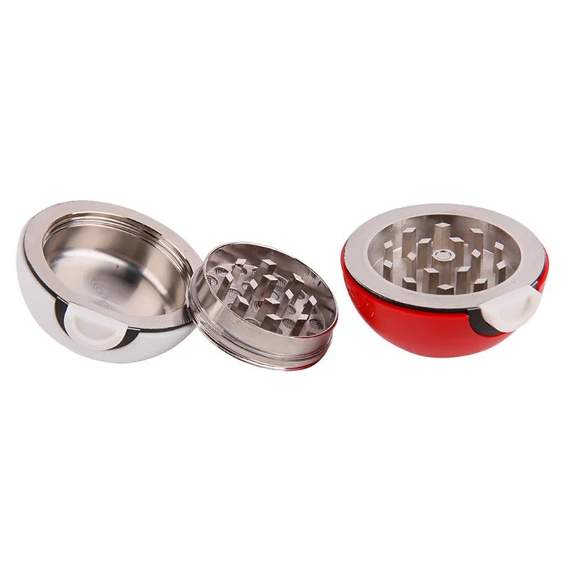 The Capsule grinder disassembled showing all three layers