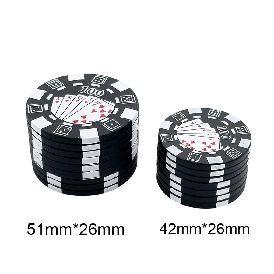 The High Roller — Poker Chip Grinder
