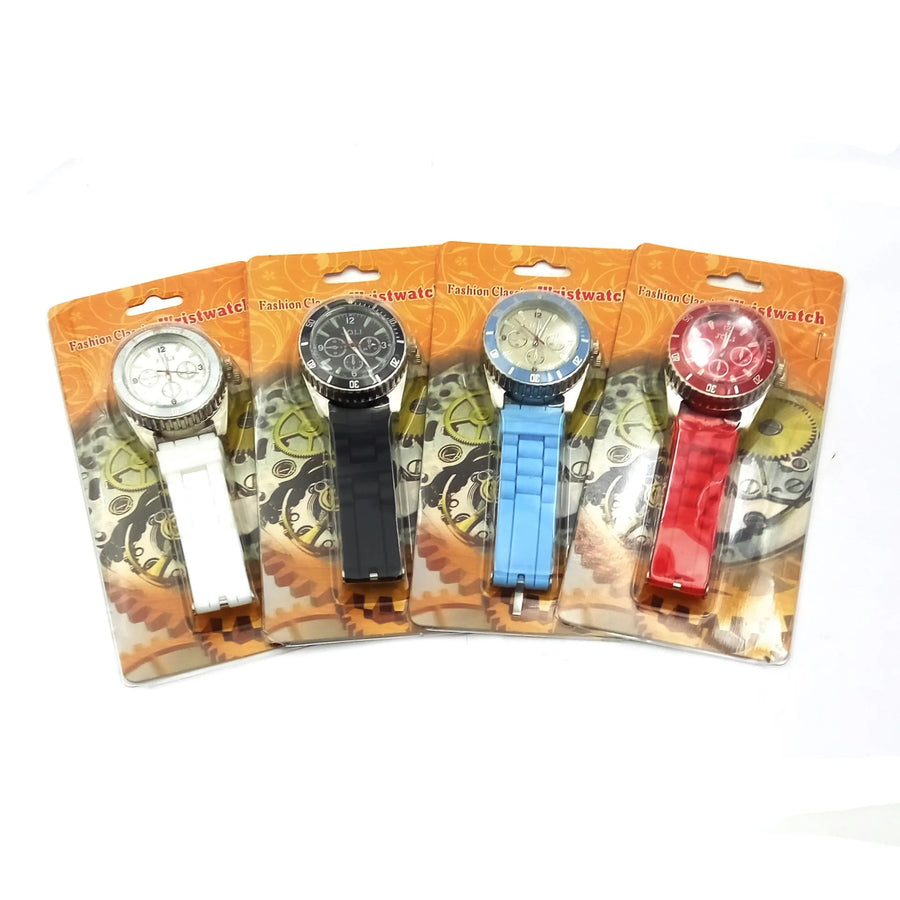 The Chrono watch case opened showing the grinding chamber